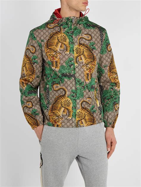 gucci bengal tiger print jacket fake|gucci tiger print.